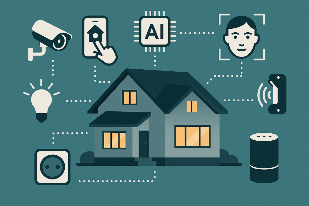 Domotique la sécurité japonaise avec maison intelligente et objets connectés