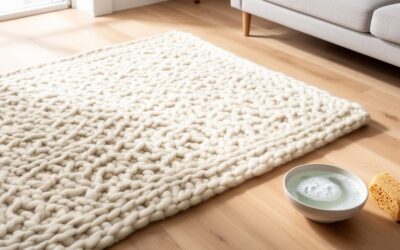 Maîtriser le nettoyage de tapis en laine : 3 méthodes pour éliminer les taches et préserver la douceur des fibres