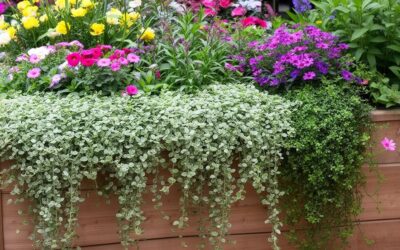 Les meilleures plantes vivaces retombantes pour jardinière pendant la saison automnale